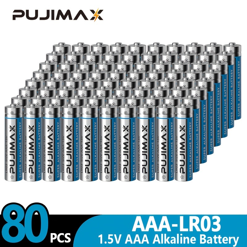 Pujimax Aaa Batterien, 1,5v Aaa Alkaline Hochleistungs-power
