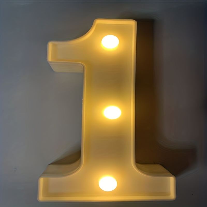 Luces de letras LED Marquis, 26 letras Logotipo de letras luminosas  Perfecto para luz nocturna Boda Fiesta de cumpleaños Lámparas de decoración  de bar en el hogar (Blanco, N) - N oso