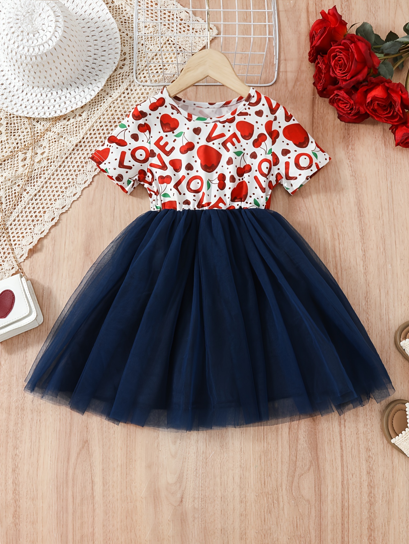 short sleeve color block dress Short Sleeve Color Blocked Dress