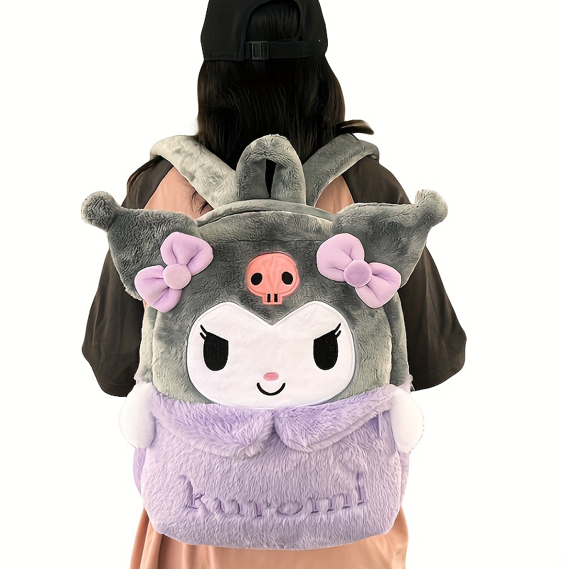 Plush Backpack Cute - Temu