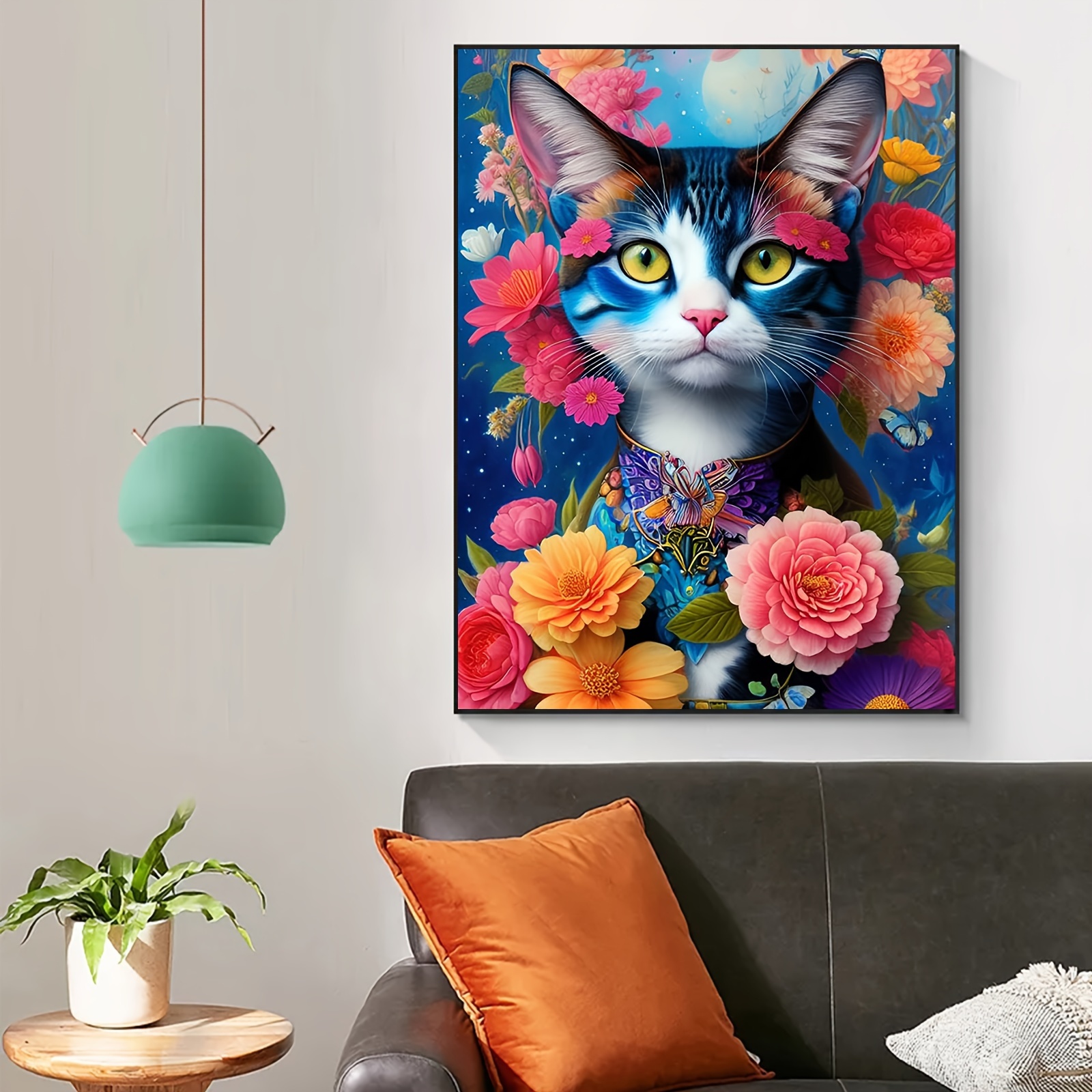 Diamond Painting Kits For Adults And Beginners Cat In The - Temu