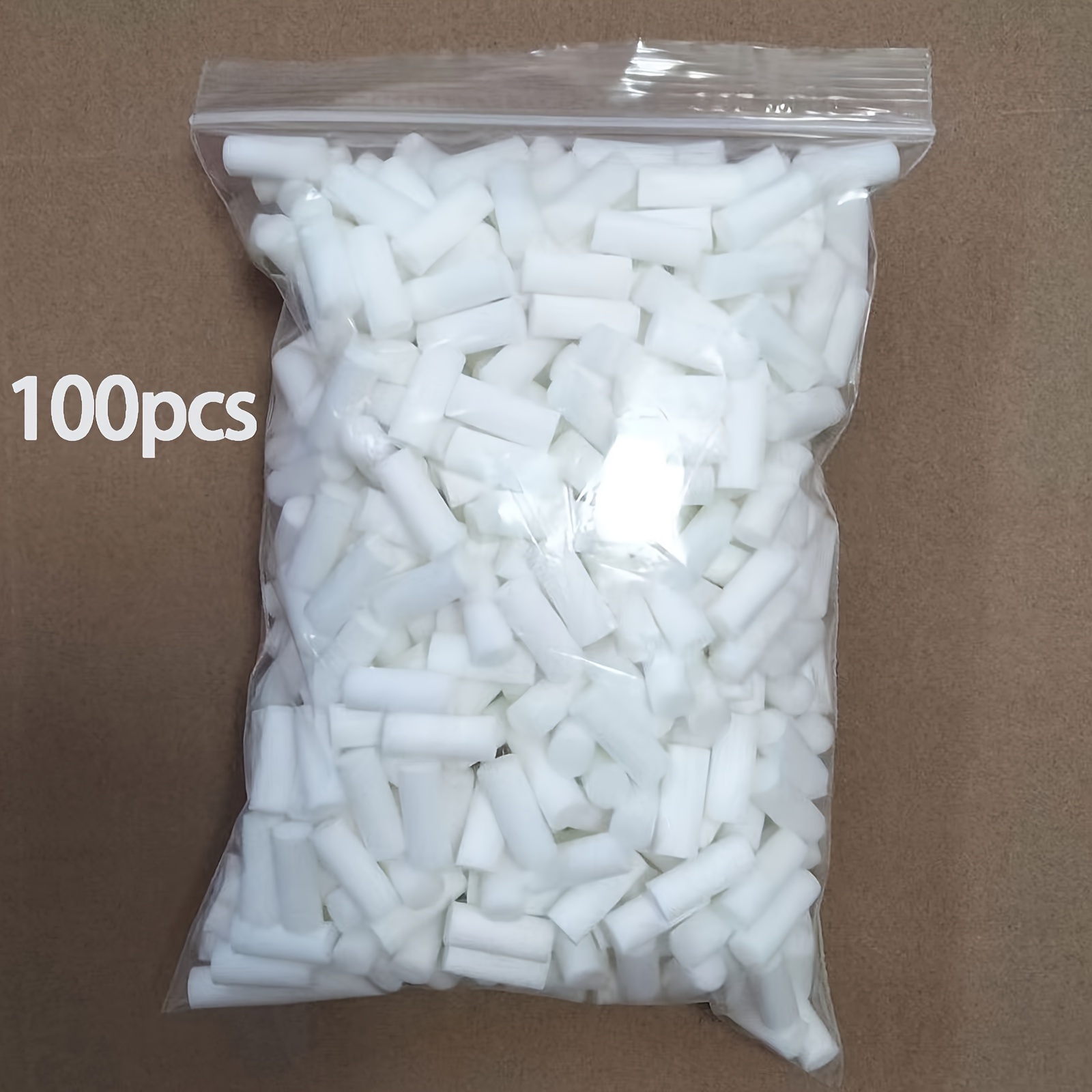 elementbilde 100/200/400 stk håndlagde sigarettsvamp munnstykke filtre - slitesterkt pp materiale, hvit & svart,   for sigarettilbehør, røyketilbehør, røykutstyr, elegant design, høykvalitets filtre