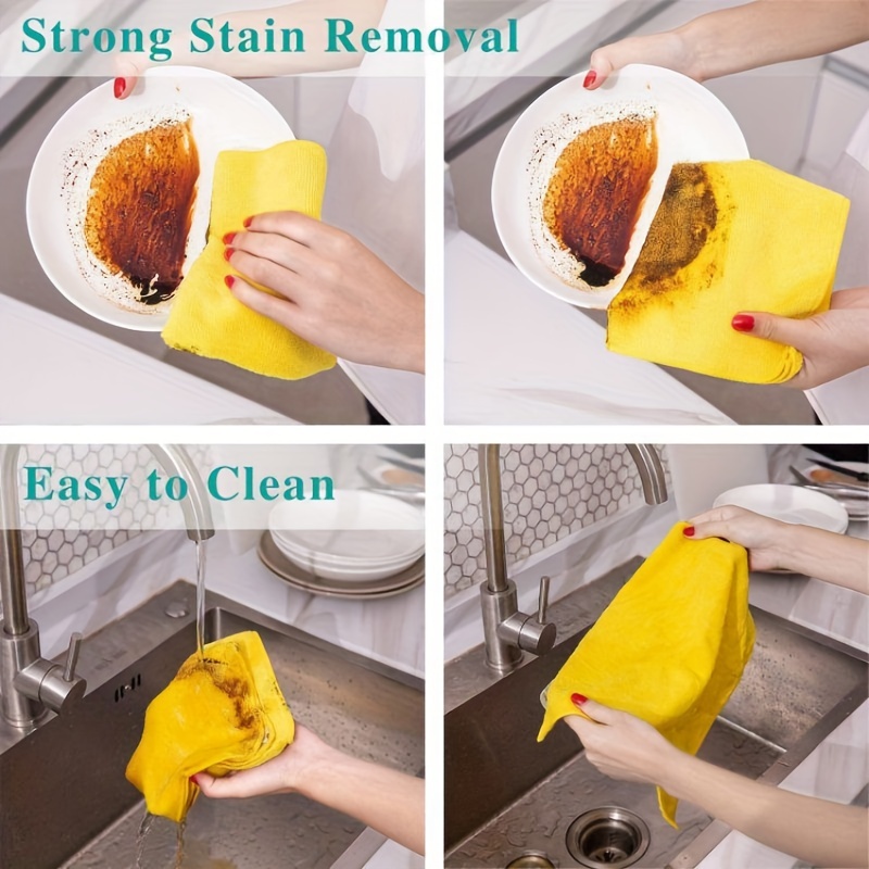 Scouring Pad, Cleaning Sponge Wipe, Square Dish Cloths, Simple Style Dish  Towel, Cleaning Cloth For Sink Or Kitchen Stove, Antibacterial Washable  Cleaning Pad, Kitchen Stuff Kitchen Cleaning Gadget - Temu