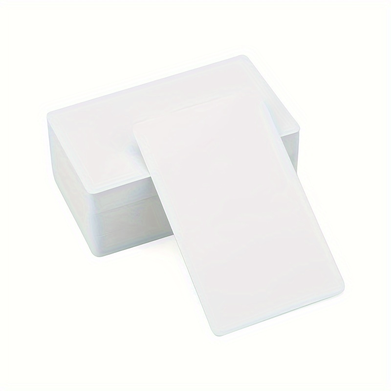 Blank Business Cards White Message Cards Used To Make Blank - Temu