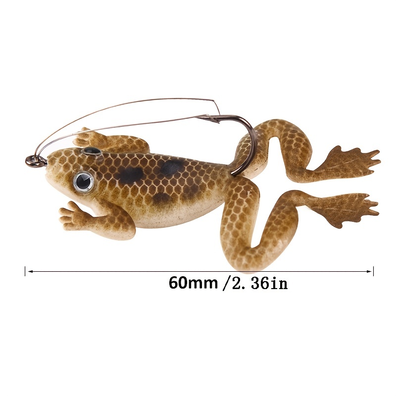 Premium Soft Plastic Frog Fishing Lures Ultra sharp Hook - Temu Canada