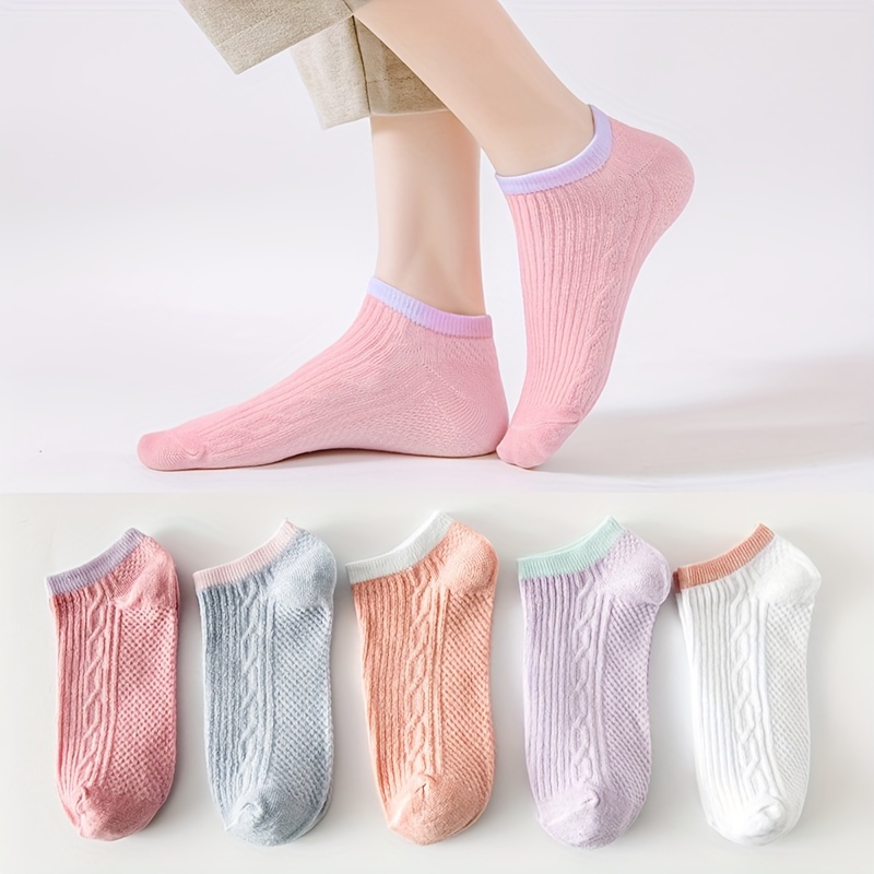 5 Pairs Socks - Temu