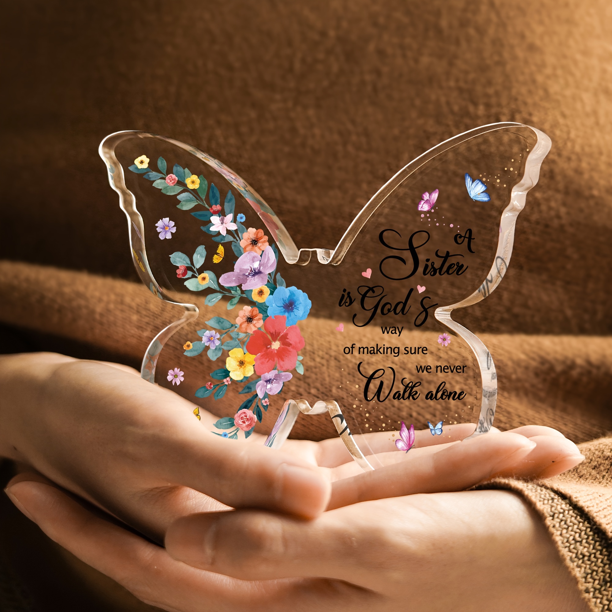Artificial Golden Powder Butterfly Fake Butterfly - Temu