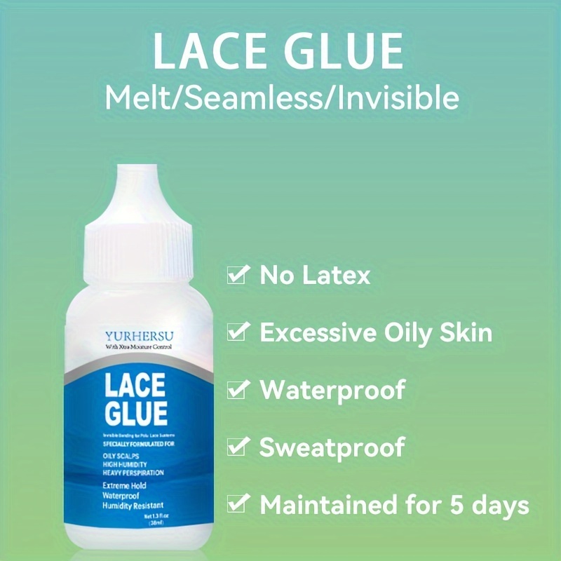 Wonder Lace Bond Wig Adhesive Extreme Firm Hold 1.18oz | Invisible Wig  Bonding Glue: Firm Hold for Secure and Natural-Looking Poly and Lace  Hairpiece