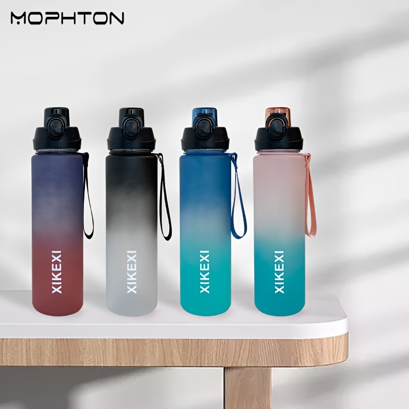 Motivational Water Bottle With Time Marker Sports Water - Temu