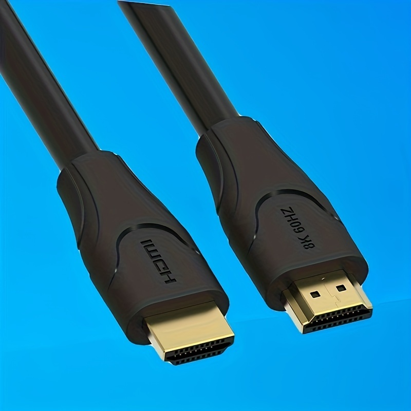Cable de extensión HDMI 8K, corto HDMI 2.1 macho a hembra, cable HDMI de  ángulo de 90 grados, adaptador extensor HDMI de alta velocidad de 48 Gbps
