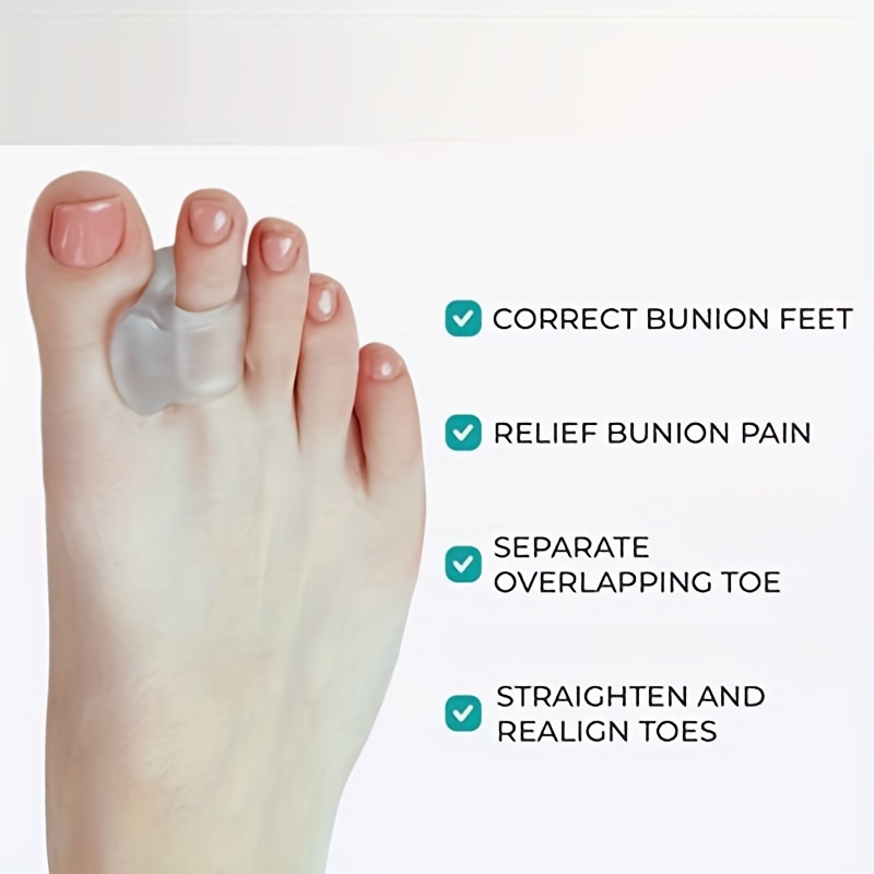 Toe Separators To Correct Toes & Relieve Pain