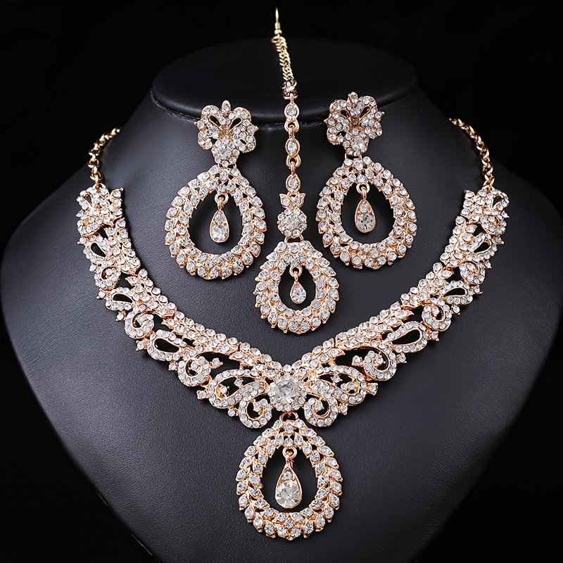 Jewelry Sets for Women Necklaces And Earrings And Bracelets Quince Ear  Ornament Jewelry Sets for Women Fancy