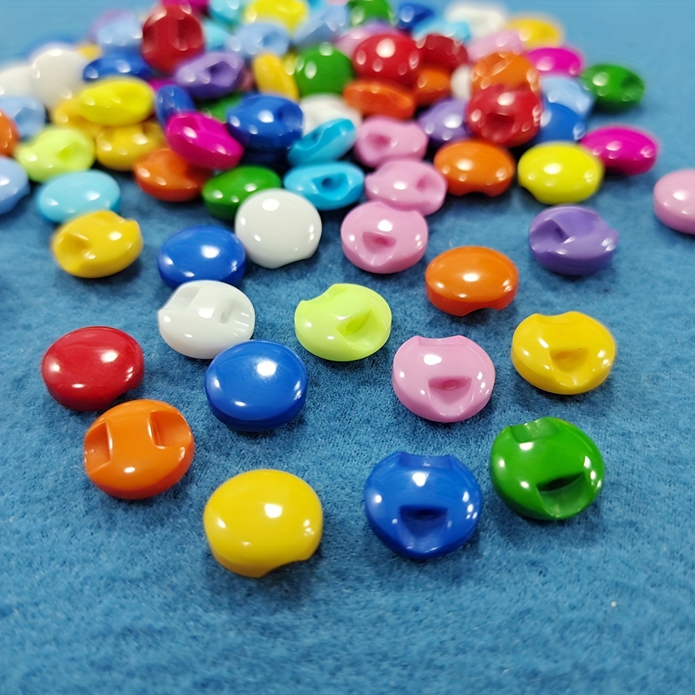 Mixed Colors Resin Buttons Apparel Shirt Buttons Sewing - Temu