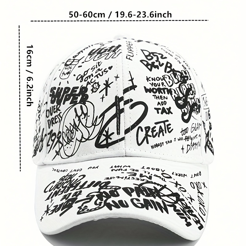Men's Graffiti Baseball Cap