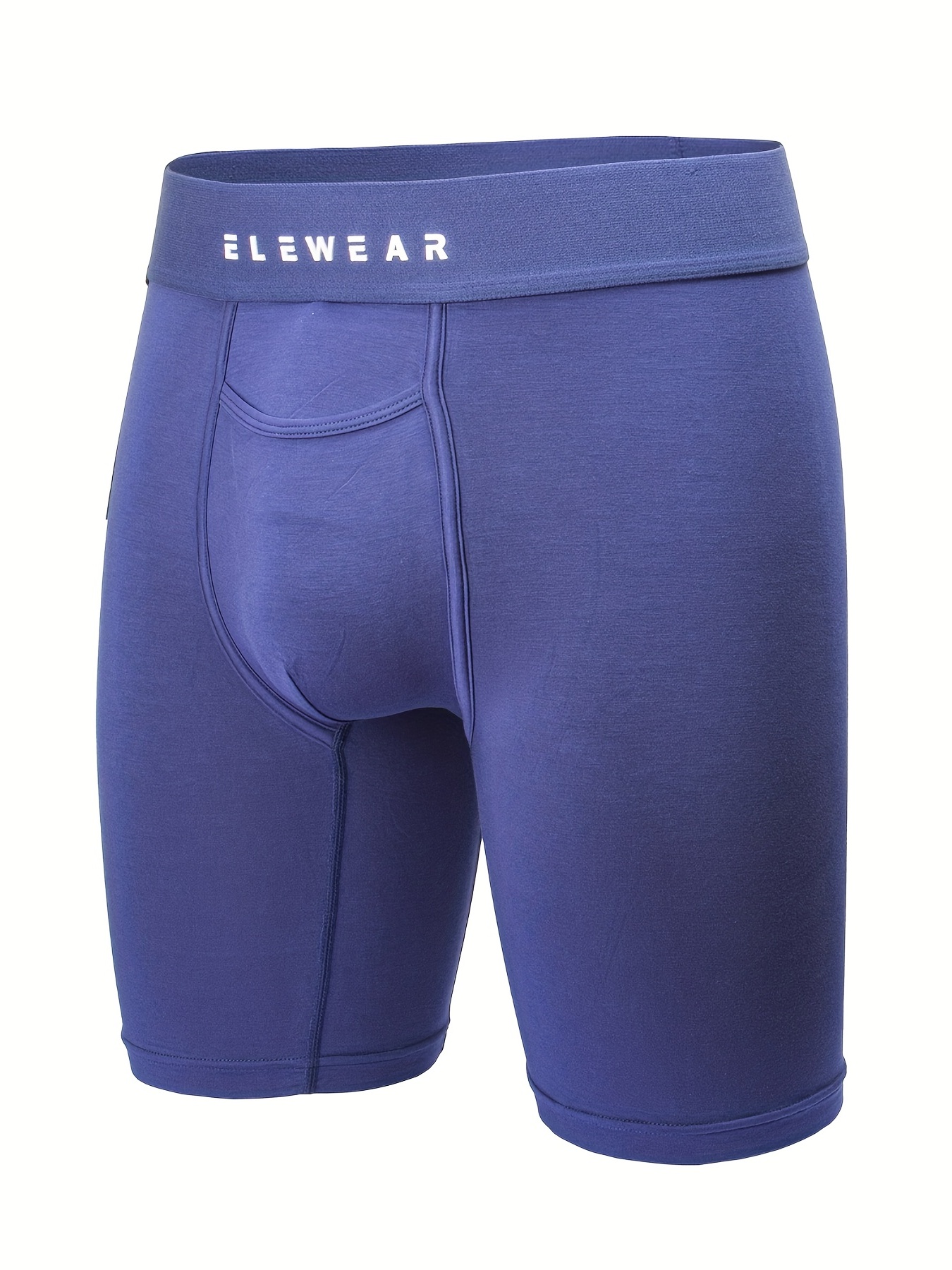 Pair of Thieves Men's Long Boxer Shorts Black Purple Sz Medium Underwear  Cotton