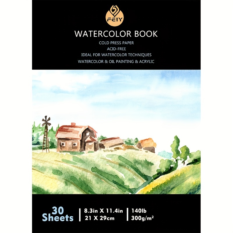 30 sheets marker pad watercolor book