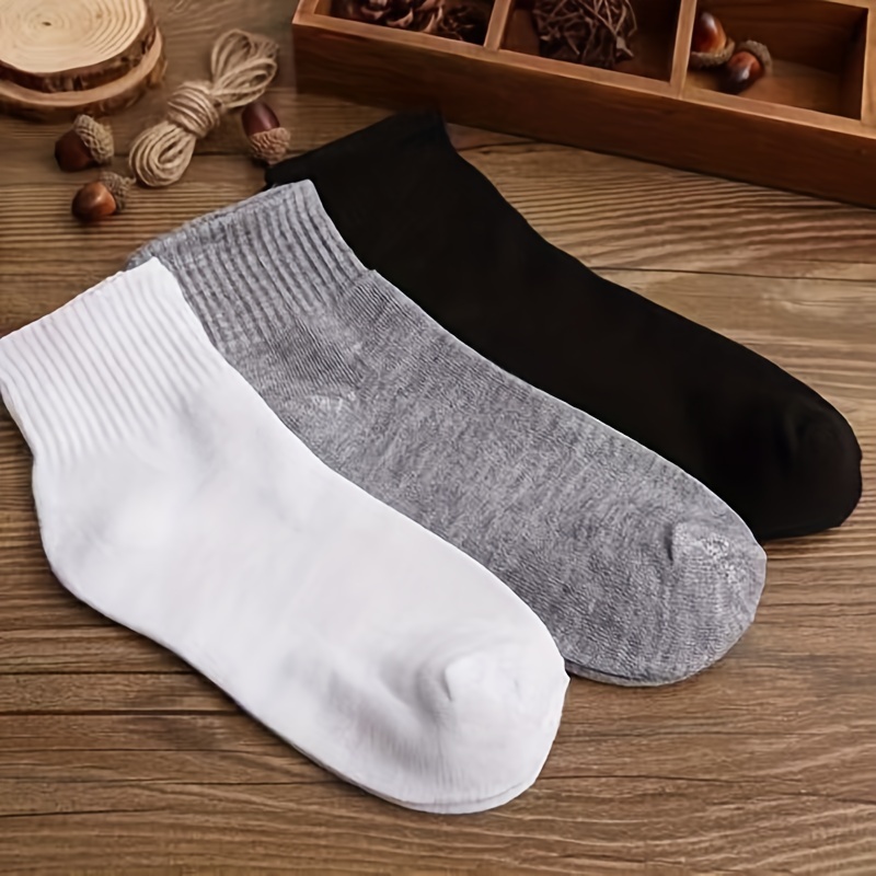 Men's Cotton Breathable Comfortable Socks - Temu Canada