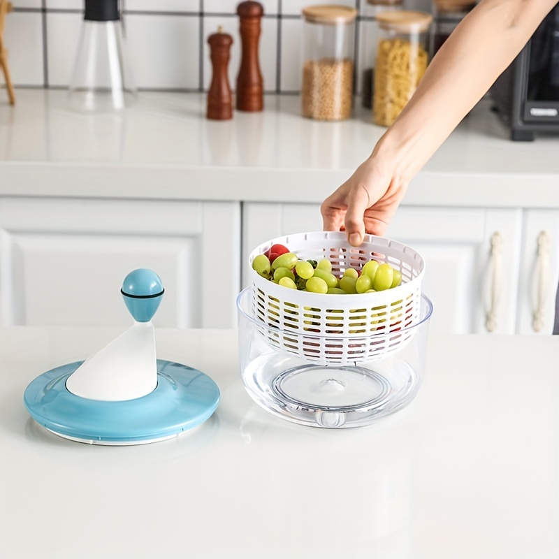 Easy-to-use Salad Spinner And Chopper For Quick And Efficient Vegetable  Prepping - Compact And Portable For Kitchen And Camping Use - Temu