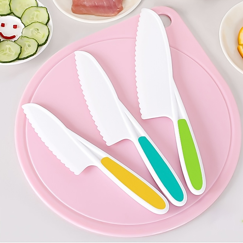 Children Safe Kitchen Knife Set Knives Real Cooking - Temu