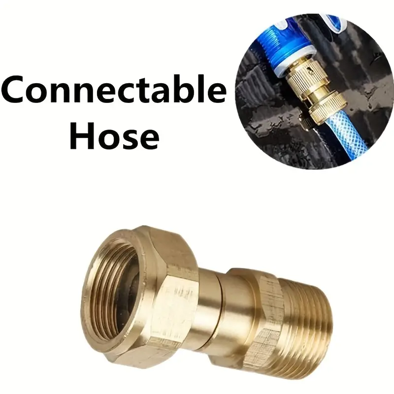 New M22 Pressure Washer Swivel Joint Connector Hose Adapter - Temu Canada