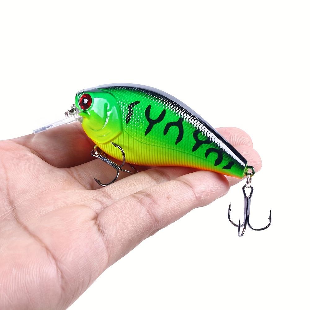 

1pc Simulation Floating Crankbait Fishing Lure, 8.5cm/15g (3.35inch/0.53oz) Bionic Artificial Wobbler Bait, Fishing Accessories For Bass Pike