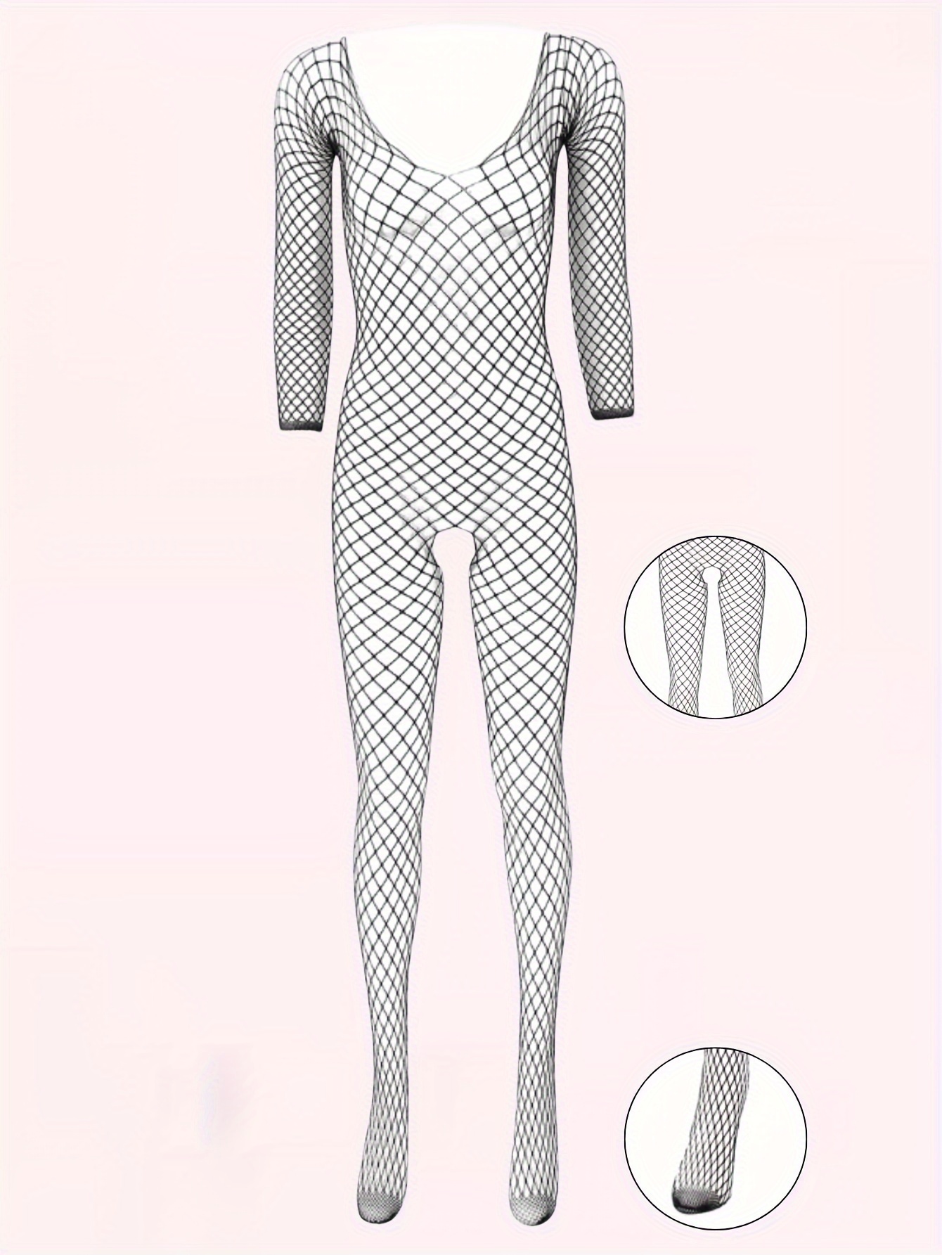 TESOON SEXY LINGERIE FISHNET BODYSTOCKING OPEN CROTCH CROTCHLESS BODY  STOCKING - GTIN/EAN/UPC 7892552658715 - Cadastro de Produto com Tributação  e NCM - Cosmos