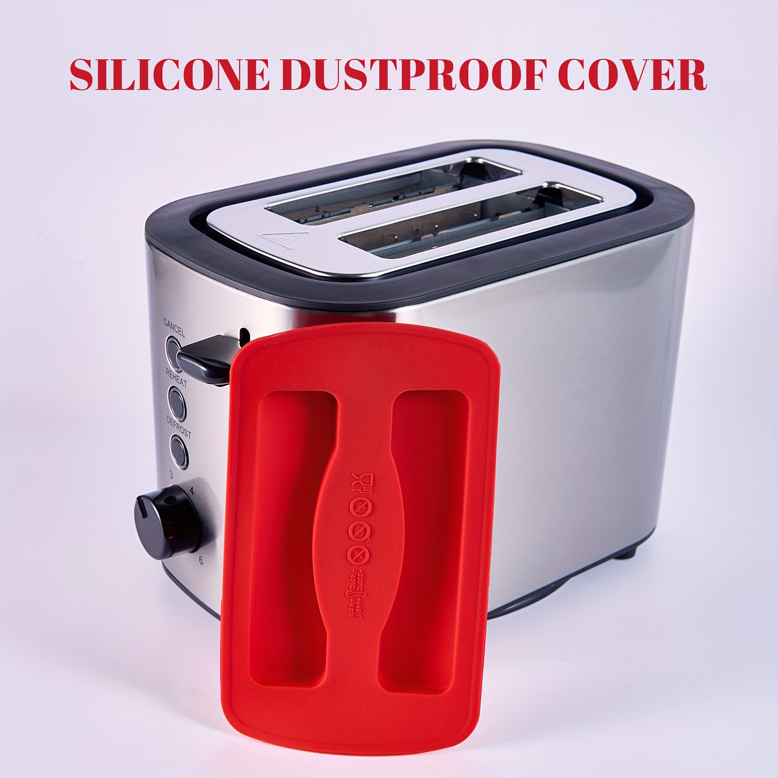 Black + Decker Red 2-Slice Toaster