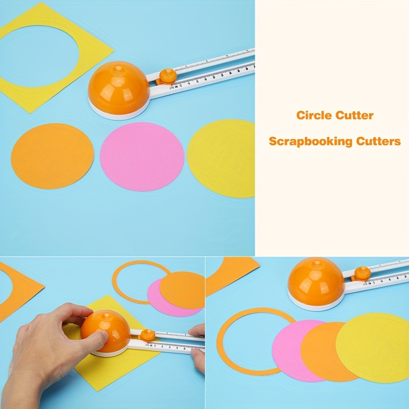 JIANWU Creative 360° Manual Rotary Cutter Multifunction Round Paper Cutter  Art Cutting Tool Stationery School