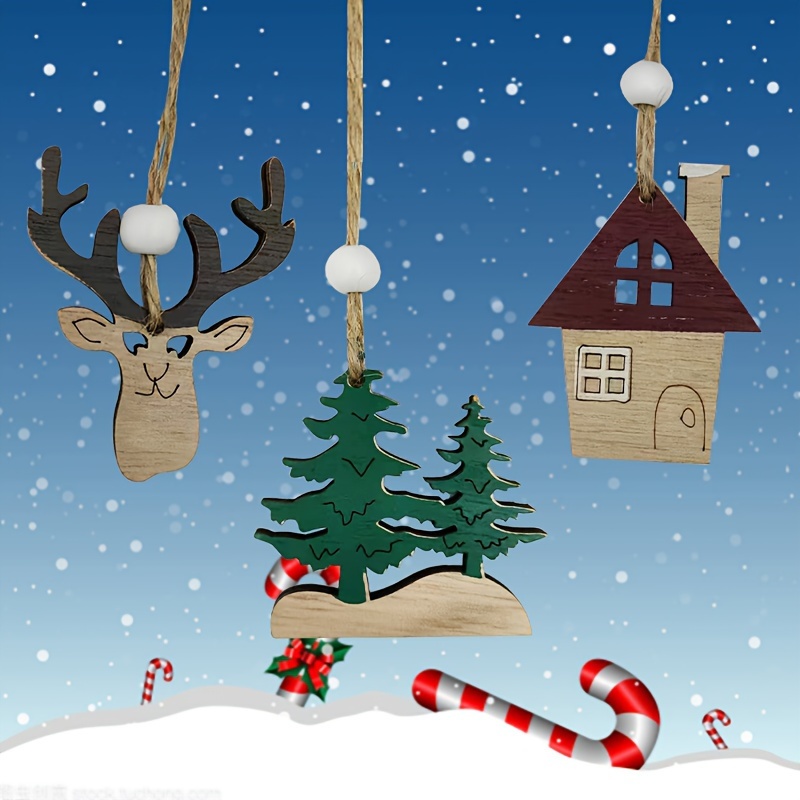 Creative Christmas House Little Deer Christmas - Temu