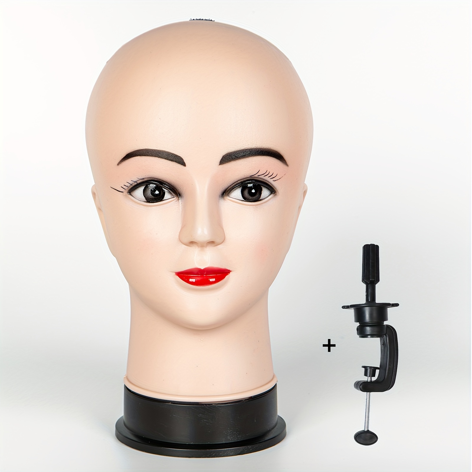 Plastic Mannequin Head Stand, Plastic Mannequin Head Wig