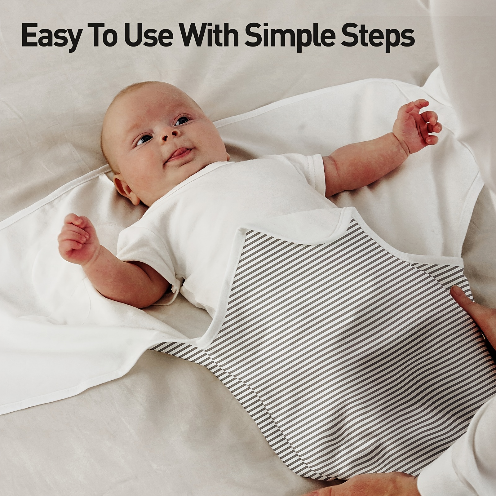 Baby Swaddle Blanket Easy Adjustable Swaddle Sleep Sack - Temu