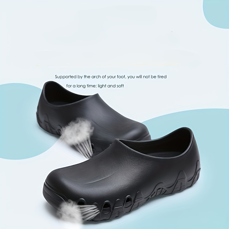 Unisex Safety Kitchen Slip-on Clogs Professional Slip Resistant Clogs -  Chef Clogs, Restaurant Work Shoe, Nurse Shoe, Doctor Shoes Garden Work Shoe  for Men and Women