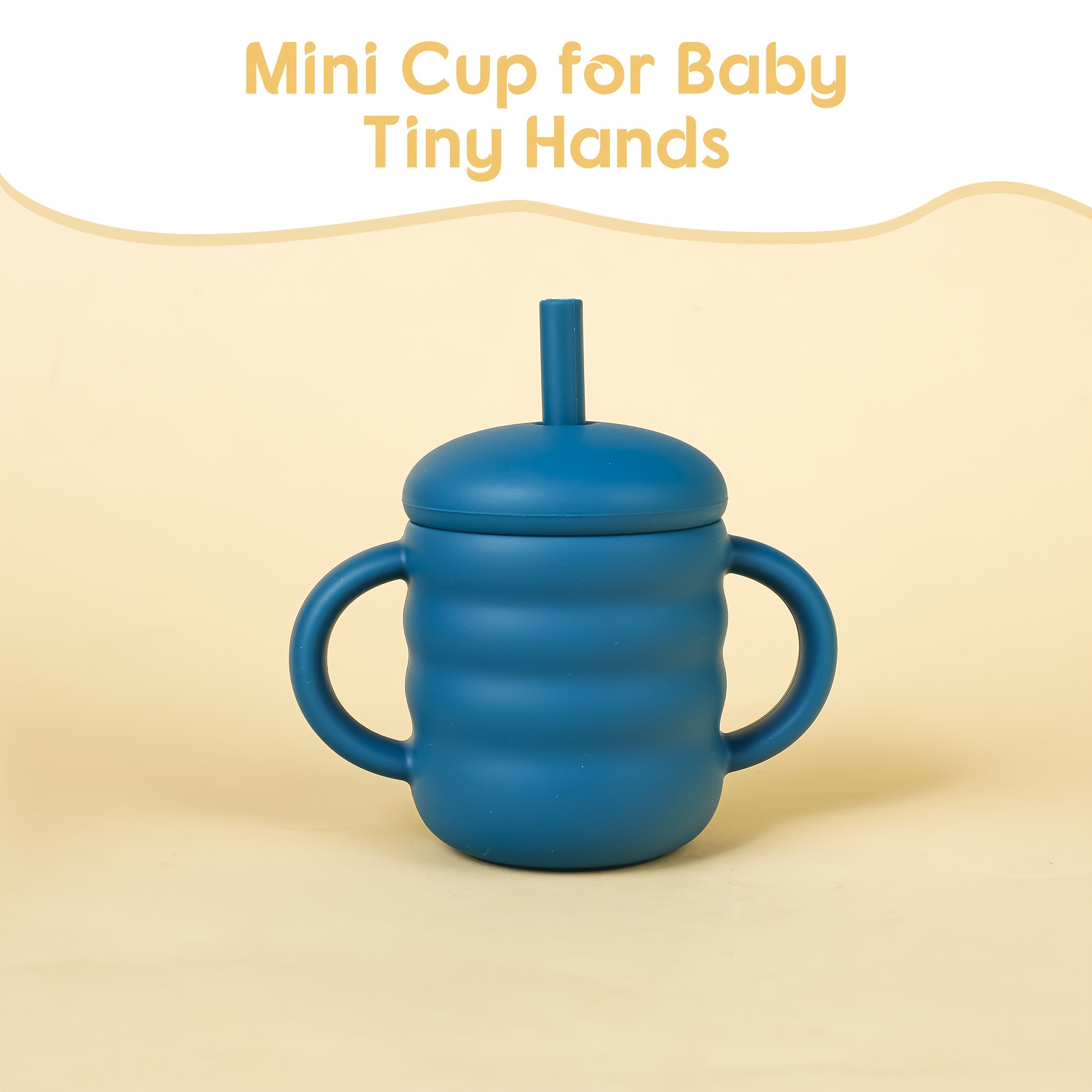 Baby Straw Cup, Taza Entrenamiento Portátil Niños, Taza Anti-caída Tapa  Pajita Asa, Adecuada Niños Pequeños, Taza Agua Silicona Grado Alimenticio, Compre , Ahorre