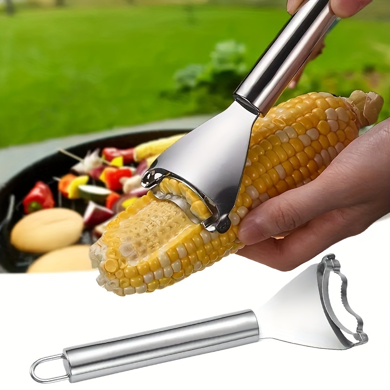 Stainless Steel Corn Stripper Peeler Creative Separator Remove Grain  Thresher Planing Device Kitchen Vegetable Chopper Gadget - AliExpress