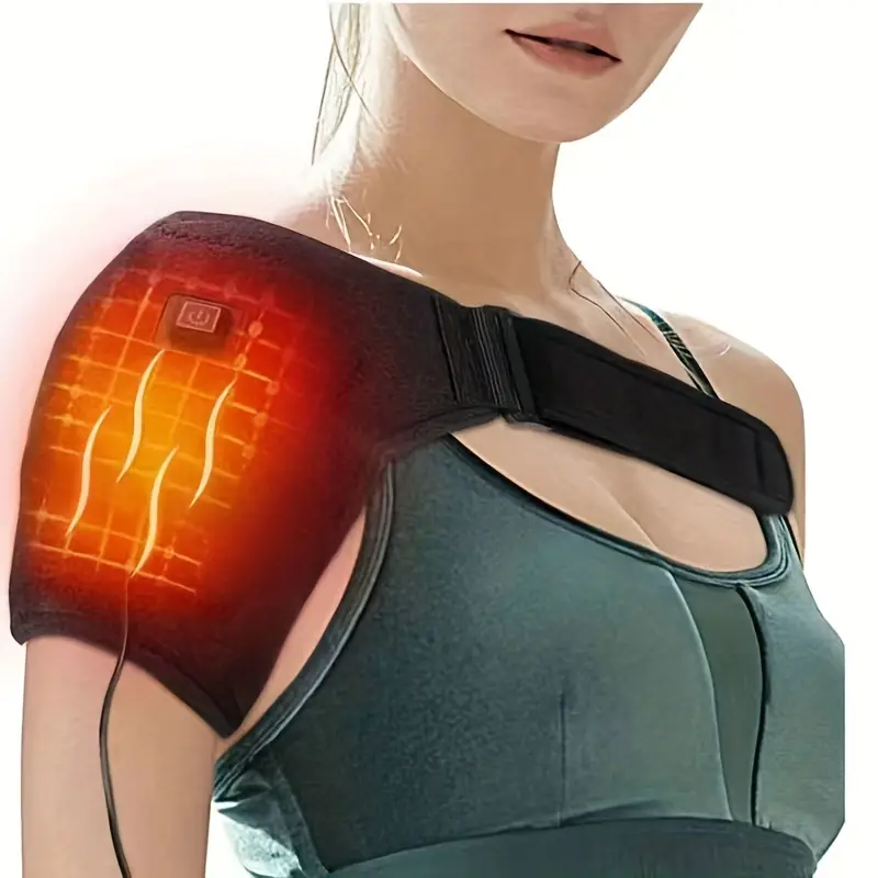Shoulder Heating Pad Massager For Pain Relief And Injury - Temu