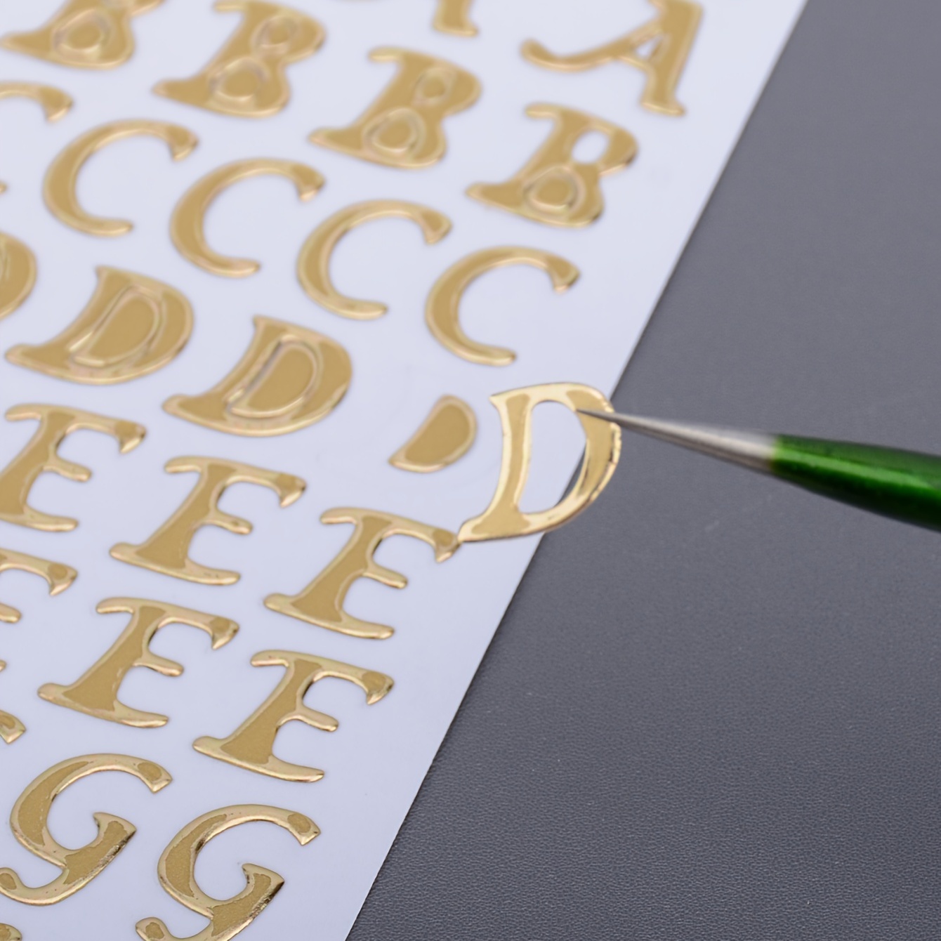 Glitter Letter Stickers Glitter Cursive Number Alphabet - Temu