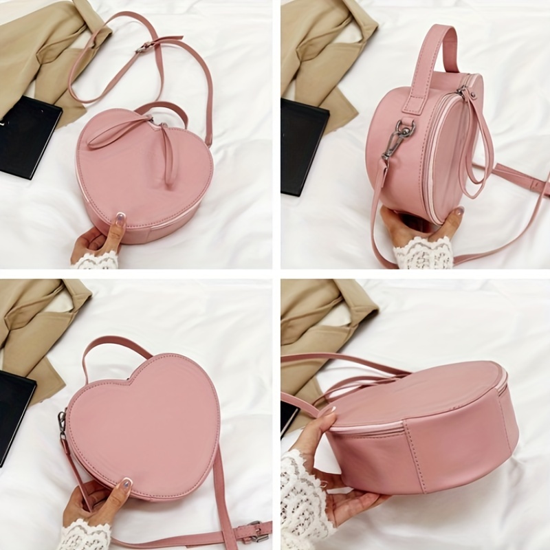 Fashion Bag Heart Shape Girls, Crossbody Bag Women Heart