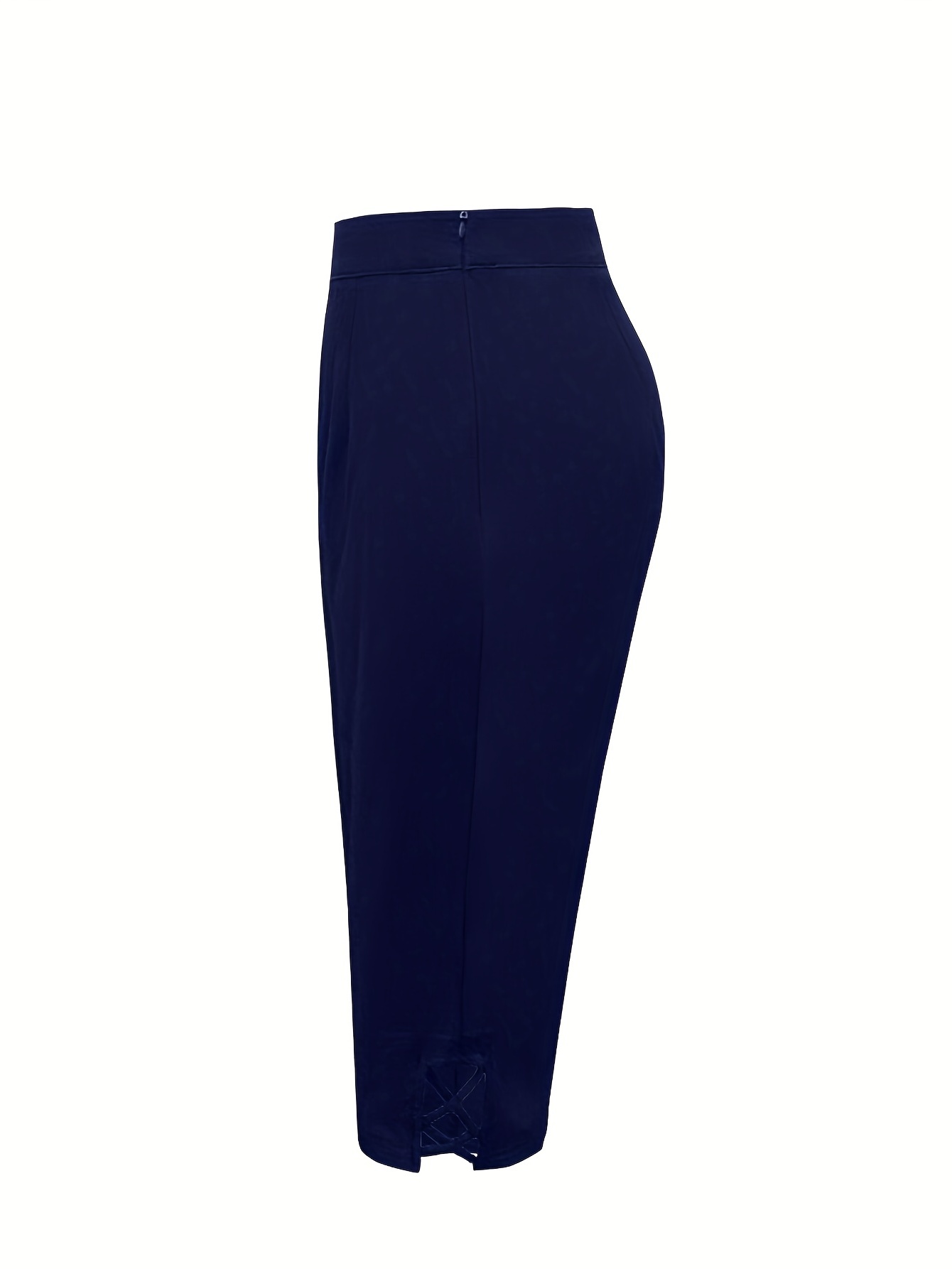 CAPRI PANTS - Dark navy