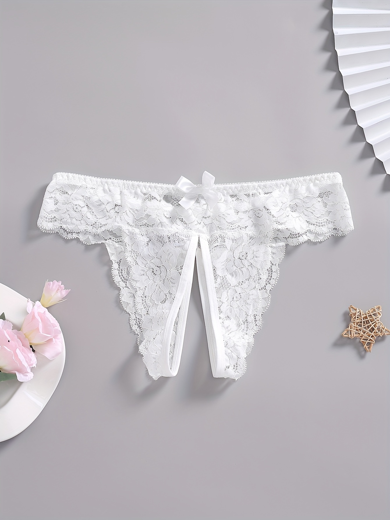 Sexy Lace Panties Women Sweet Low-waisted Slim Fit Butt Lift Underwear  Female Criss-cross Hollow Out Lingerie All-match Summer