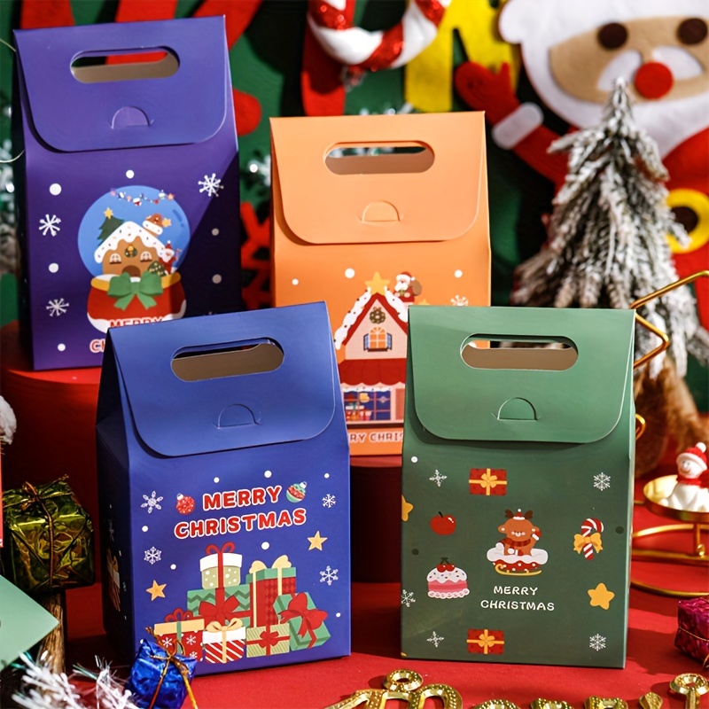 Creative Christmas/halloween Cookie Bag, Rainbow Color Cute And Funny Small  Bags For Wrapping Small Snacks, Candies, Gifts - Temu