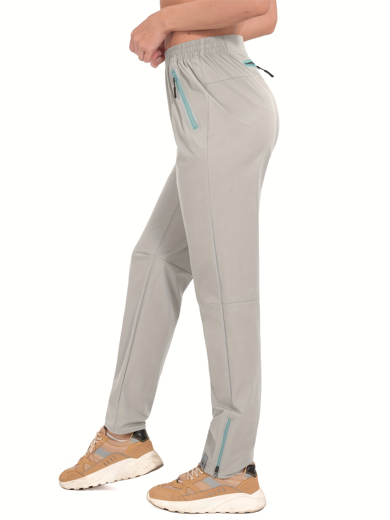 G Gradual - Pantalones de mujer con bolsillos profundos, largo de 7/8,  elásticos, hasta el tobillo, para golf, atletismo, descanso, viajes, trabajo