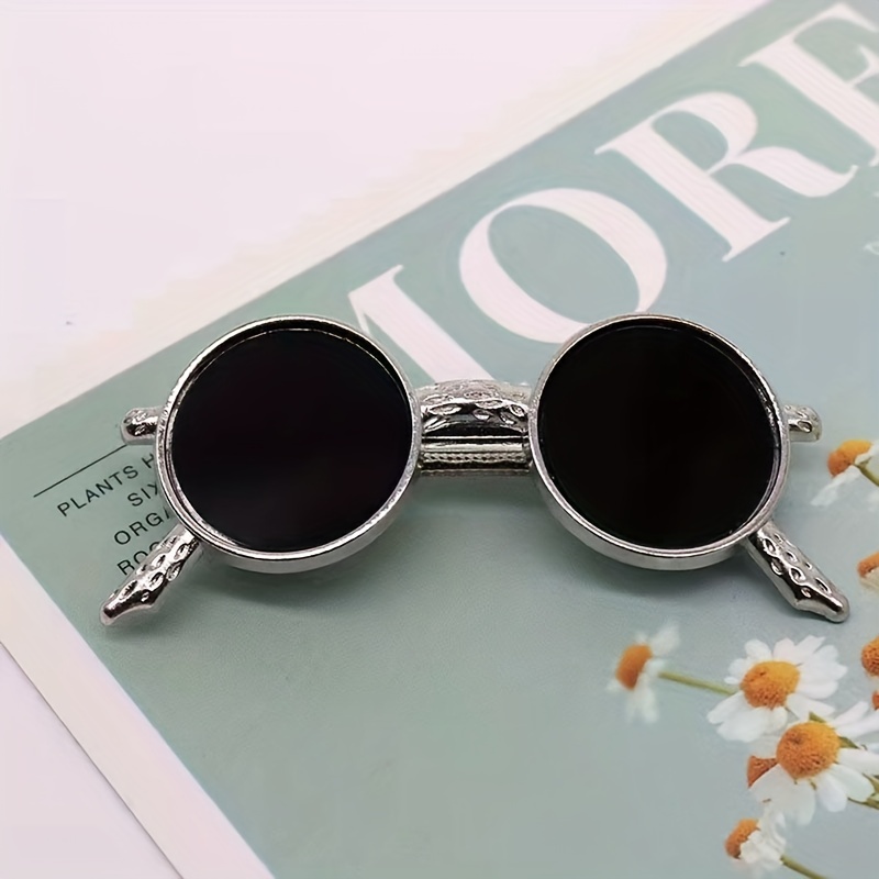 2pcs Funny Sunglasses Hair Clip Female Side Back Head Clip