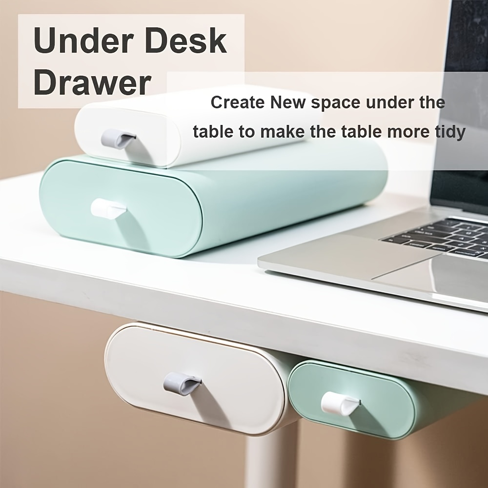 Multifunktionale Aufbewahrungsbox, Schublade unter dem Tisch – Smarter Home  Office - Home Office Zubehör und Ausstattung für Remote Arbeiter