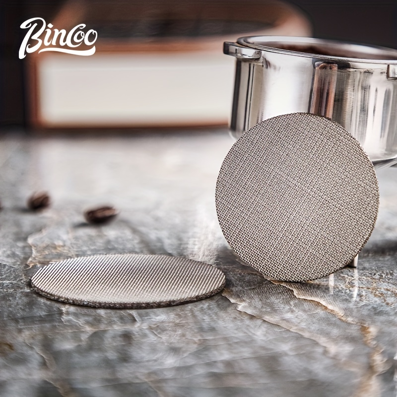 Bincoo Coffee Machine Secondary Water Separation Network Stainless Steel  Italian Coffee Machine Handle Extraction Filter Screen Universal