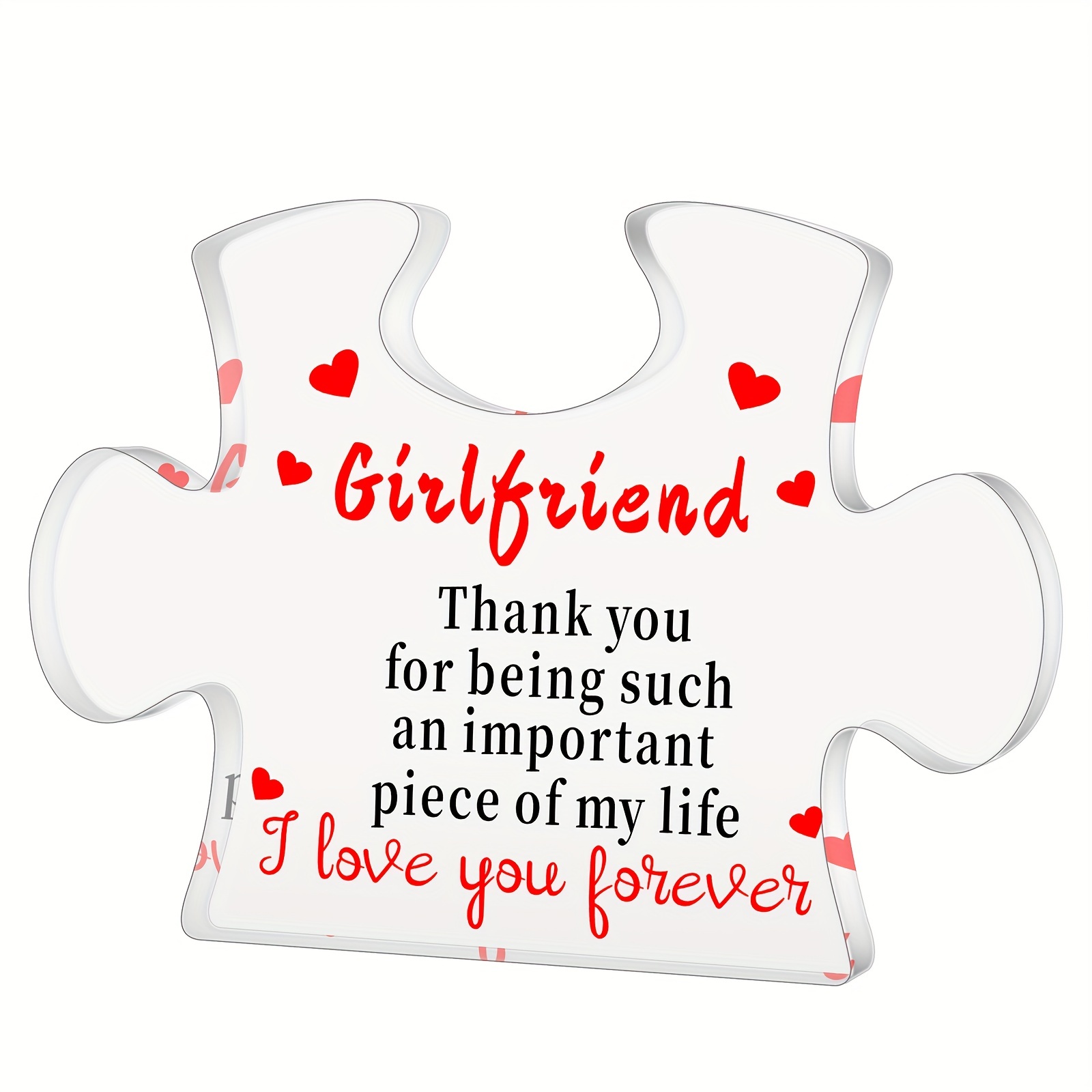 Buy Pandasch Cute Christmas Gifts for Girlfriend, Girlfriend Birthday Gifts  from Boyfriend, Unique Heart-Shaped Night Light with Love Quotes, Romantic  Valentines Day Gift for Girlfriend Online at desertcartINDIA