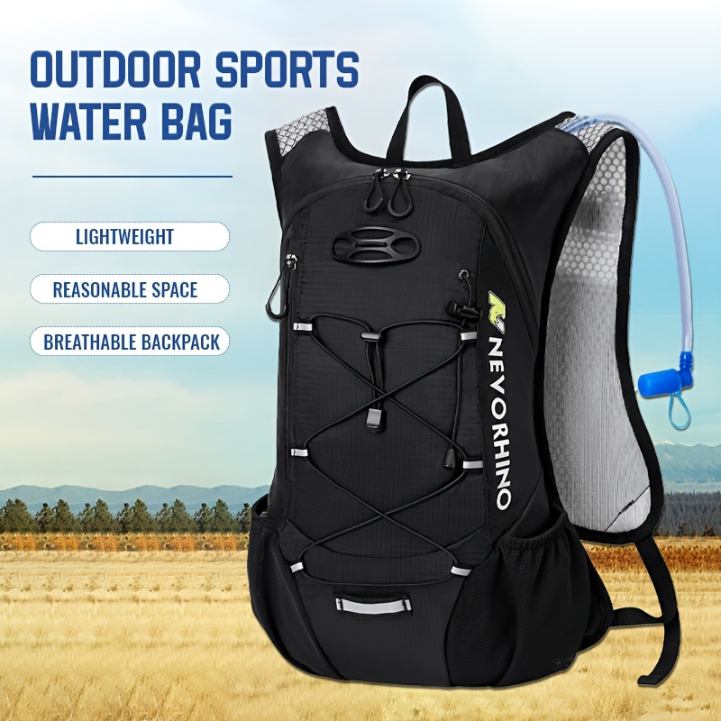 Mochila de hidratación para agua, bolsa de vejiga de agua, ciclismo,  senderismo, camping, escalada, viajes, camello + bolsa de hidratación de 2  litros