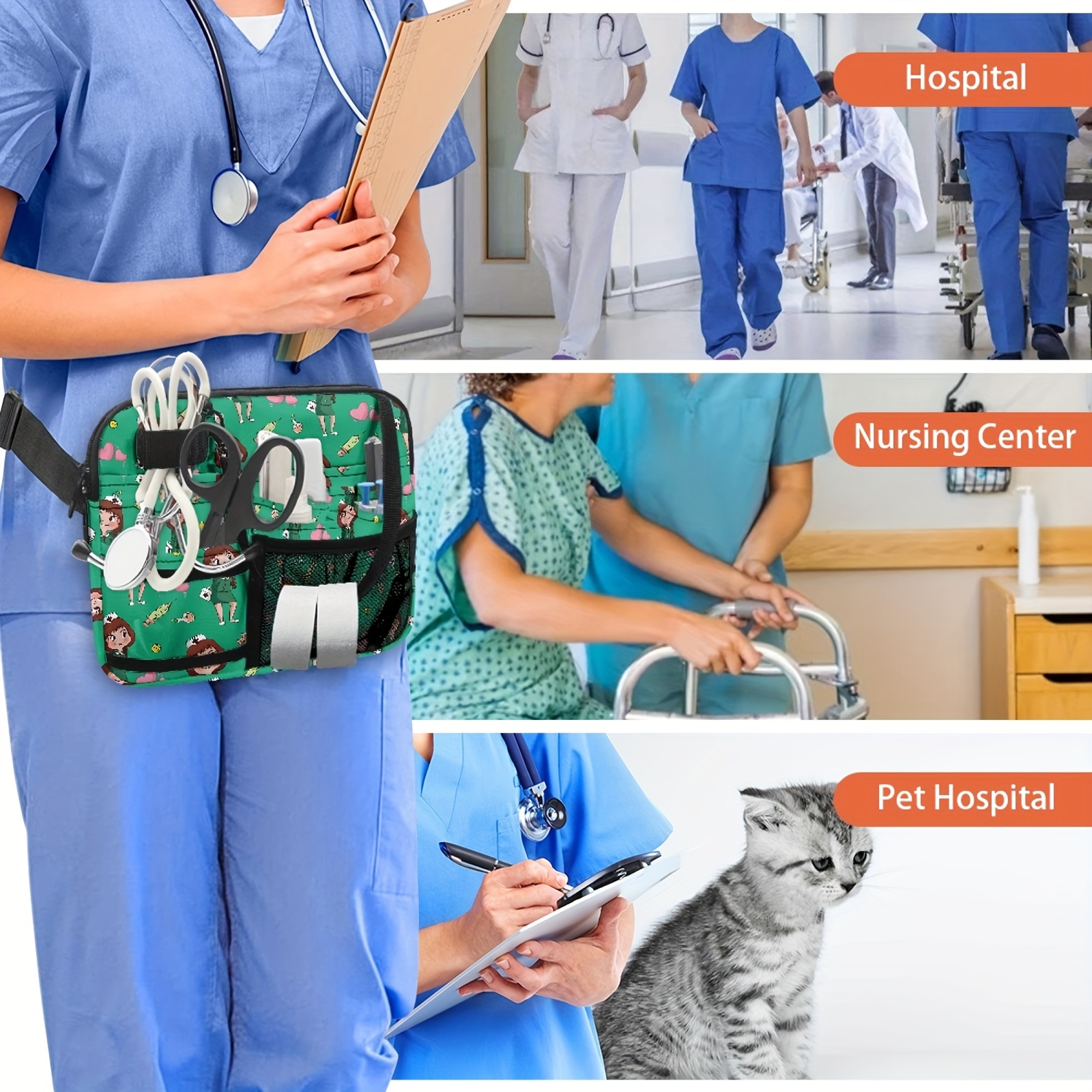 Waist bag for nurses hot sale