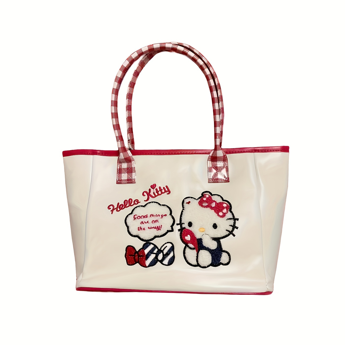 Miniso Hello Kitty Borsa A Mano Carina Borsa A Manico - Temu Italy