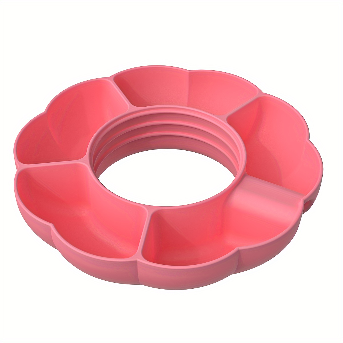  Snack Bowl for Stanley 30 oz Tumbler with Handle Reusable  Silicone Snack Tray for Stanley Cup Holder Stanley Cup Accessories Silicone  Snack Ring Suitable for Car Cup Holder Cinema Home Outdoor(Pink) 