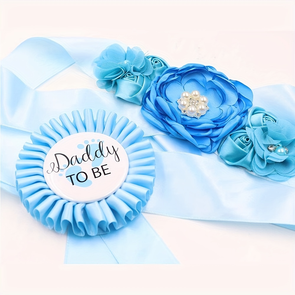 Maternity sash for baby clearance shower